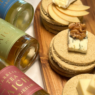 Sparkling Tea and Cheese Pairing